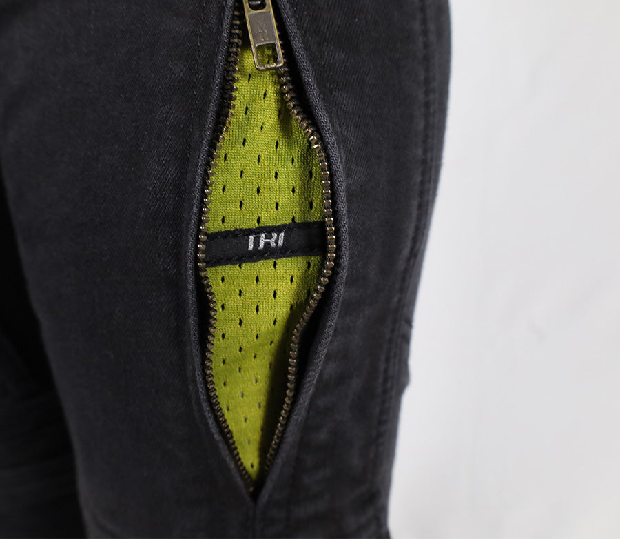 Trilobite Parado doublelayer AAA skinny fit men jeans black level 2