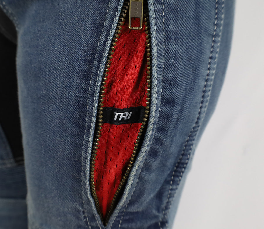 Trilobite Parado doublelayer AAA slim fit ladies jeans blue level 2