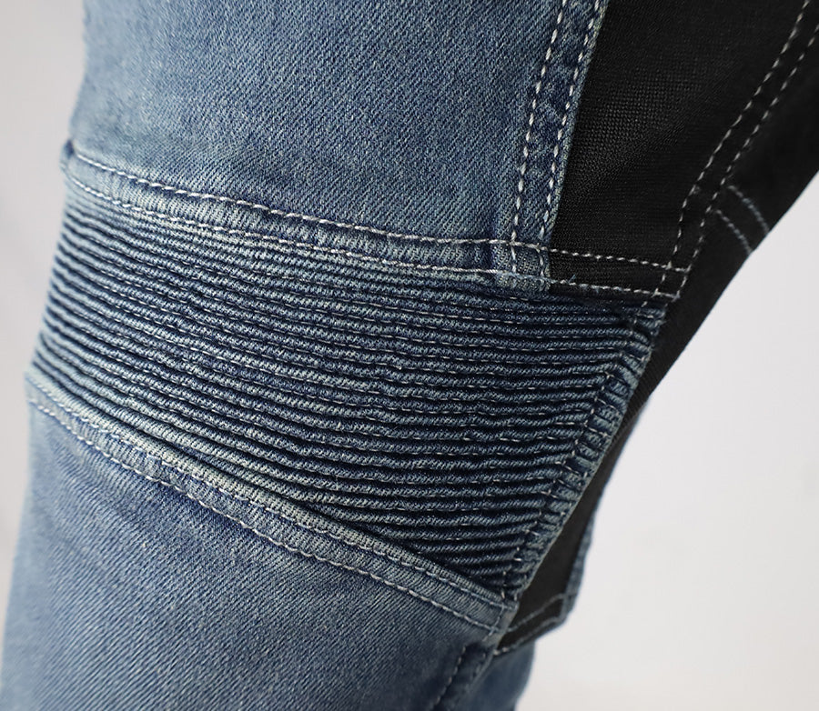 Trilobite Parado doublelayer AAA regular fit men jeans short blue level 2