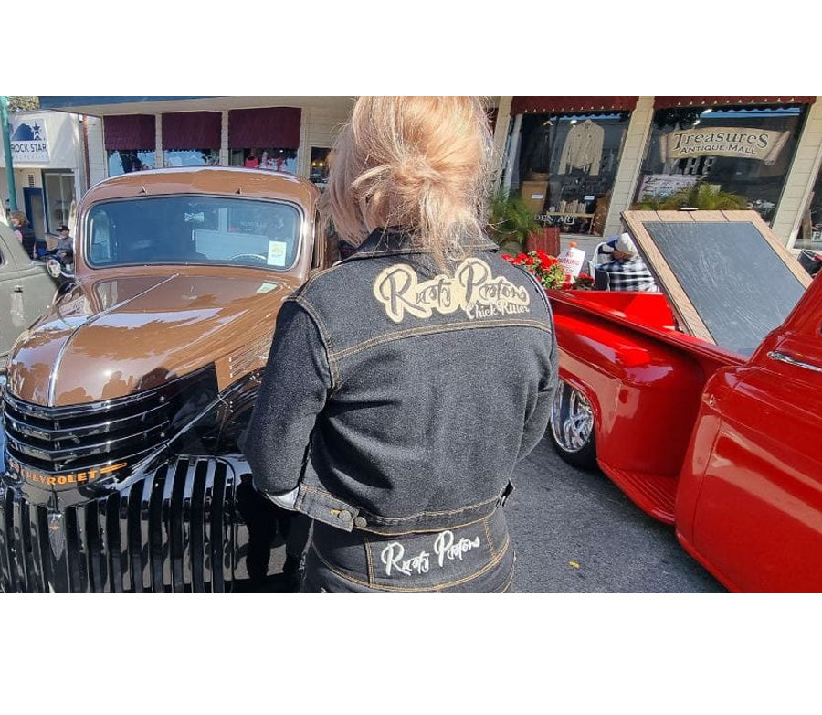 Rusty Pistons naiste vöökohani teksajakk