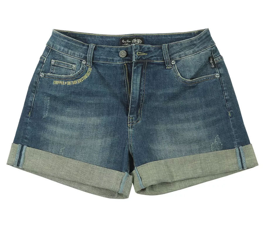 Rusty Pistons naiste lühikesed teksapüksid