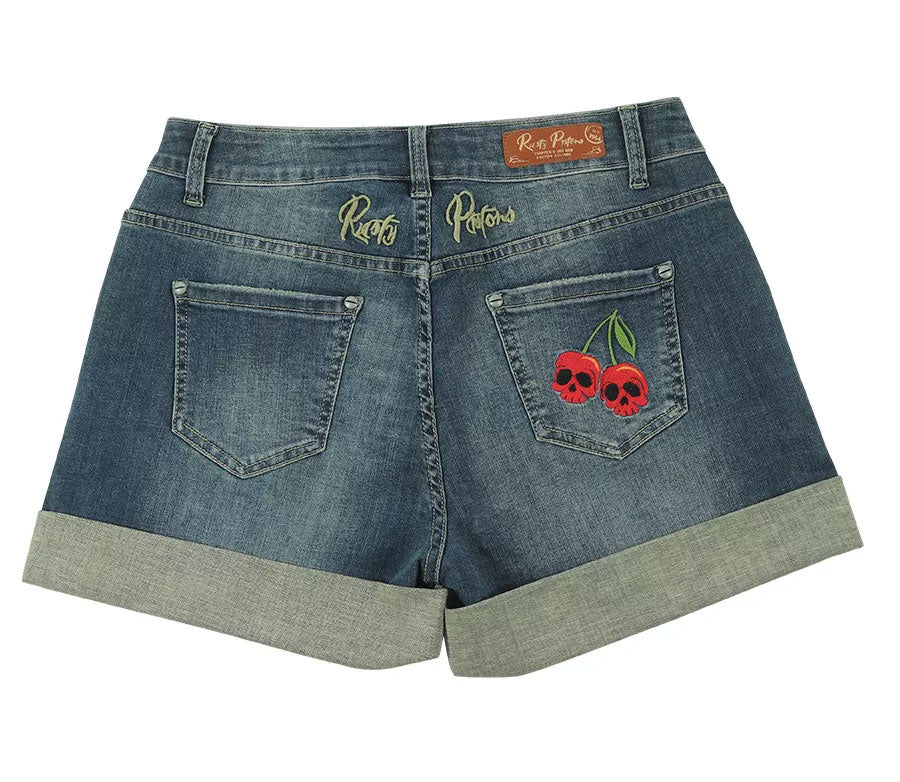 Rusty Pistons naiste lühikesed teksapüksid